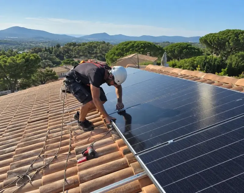 Installateur panneaux solaires Souvigné — pose photovoltaïque sur toiture